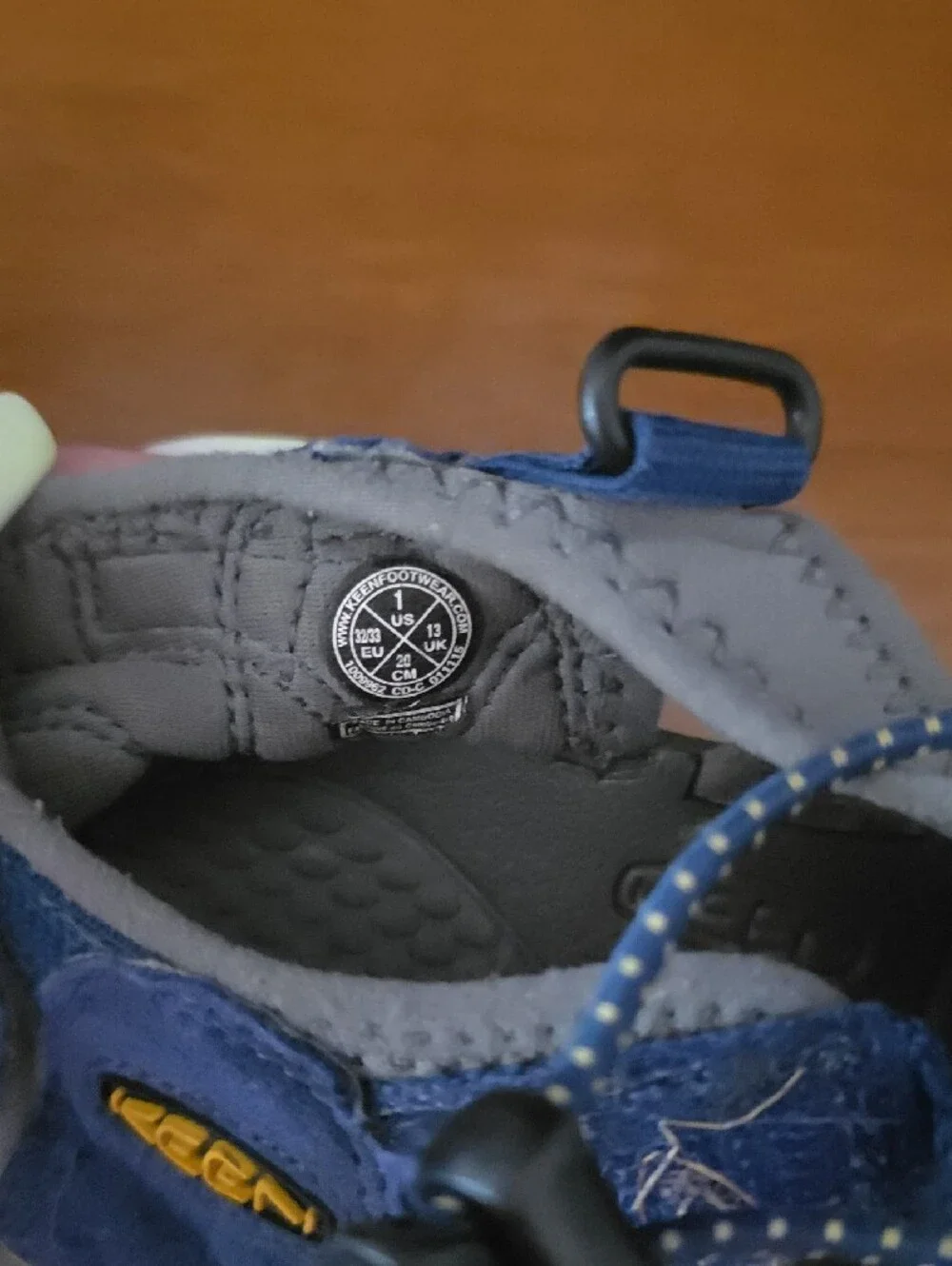 KEEN Kids Navy and Gray Closed-Toe Water Shoes